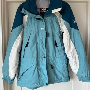 Helly Hansen Blue and White Jacket
